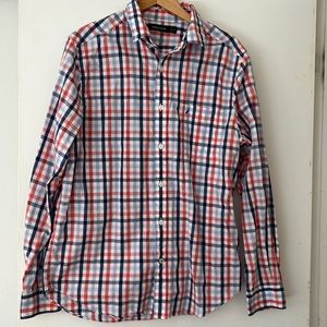 Nautica men’s 100% cotton long sleeve shirt size M
